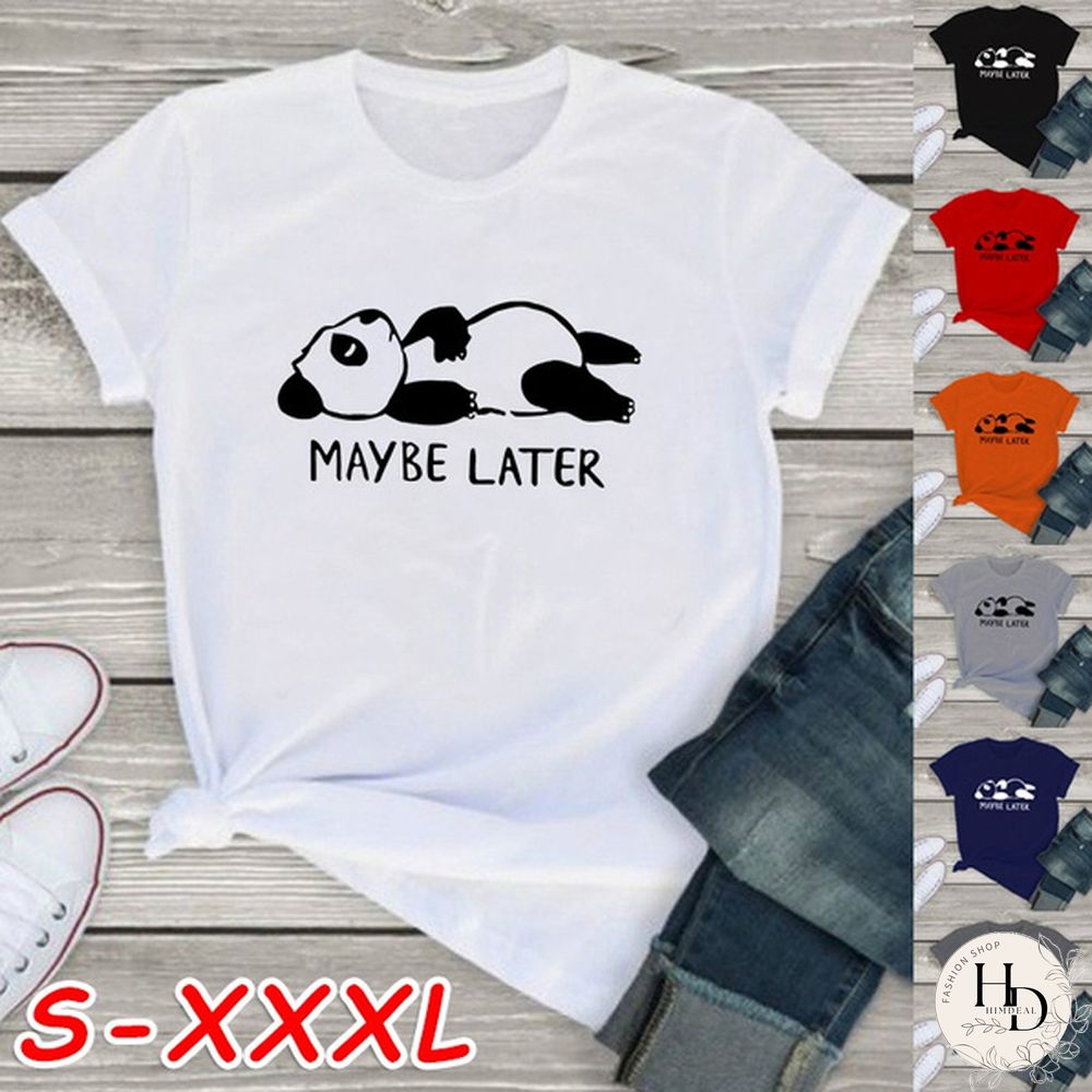 Women Maybe Later Cute Graphic Tee Shirts Summer Ideas