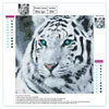 Tiger Head 5D DIY Full Drill Round Diamond Painting Embroidery Cross Stitch
