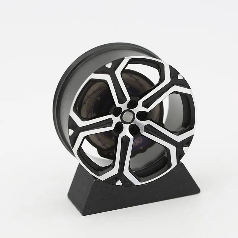 Car-mounted forged aluminum alloy wheel-shaped air freshener (car logo can be customized)