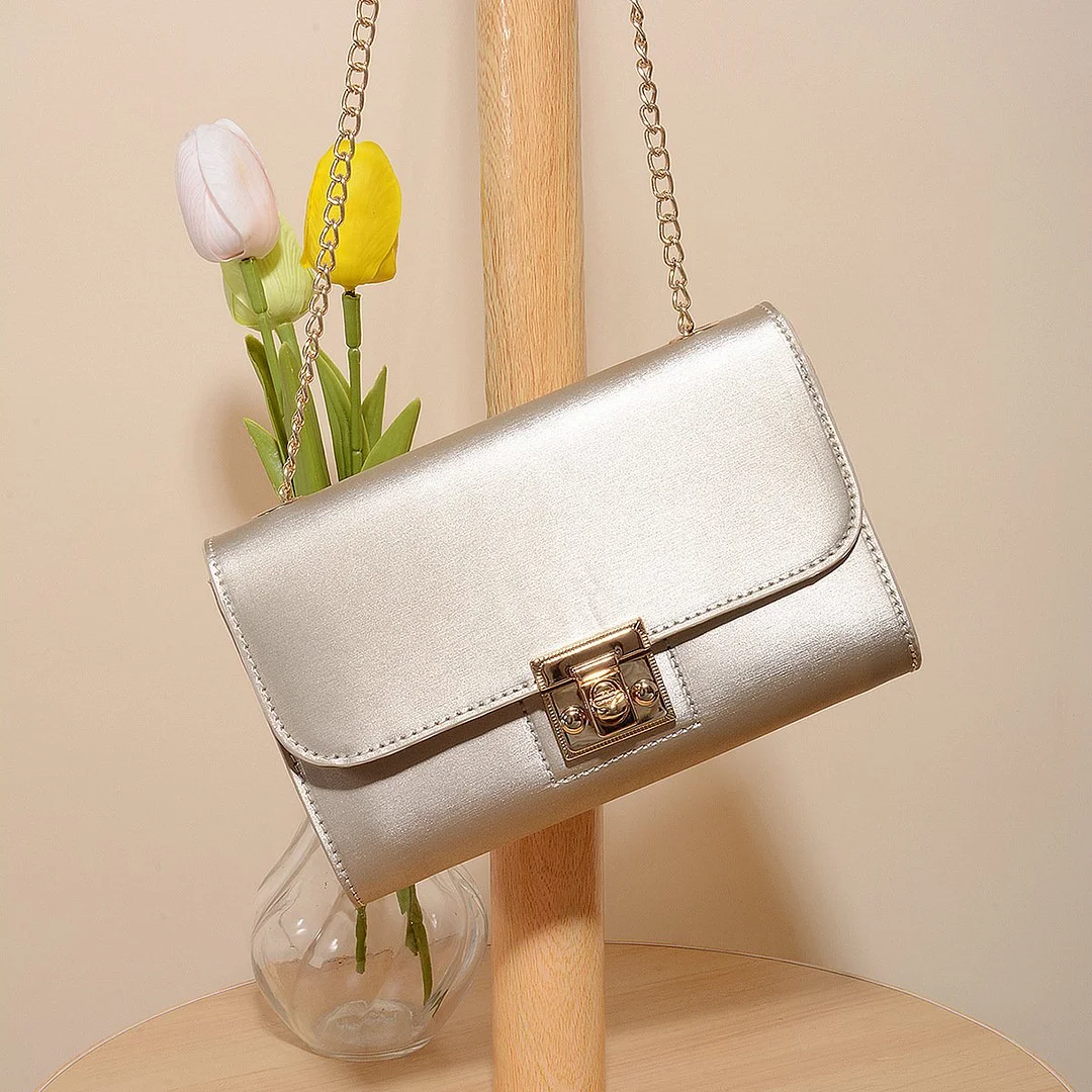 Retro Fashion Stone Chain Slung Women's Bag Shoulder Bag Lightweight