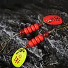 5pcs Metal Spoon Spinner Fishing Lure with Tackle Box Fishing Wobblers Hard Bait