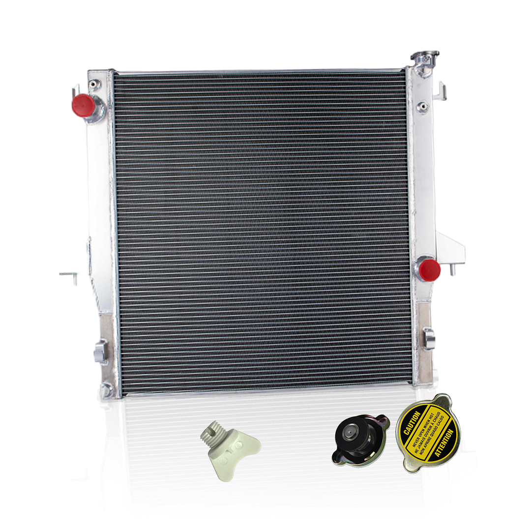 Alloyworks 3 Row Radiator For 2003-2010 Dodge Ram 2500 3500 Cummins 5.9L 6.7L L6 30.5" H x 37.8" W