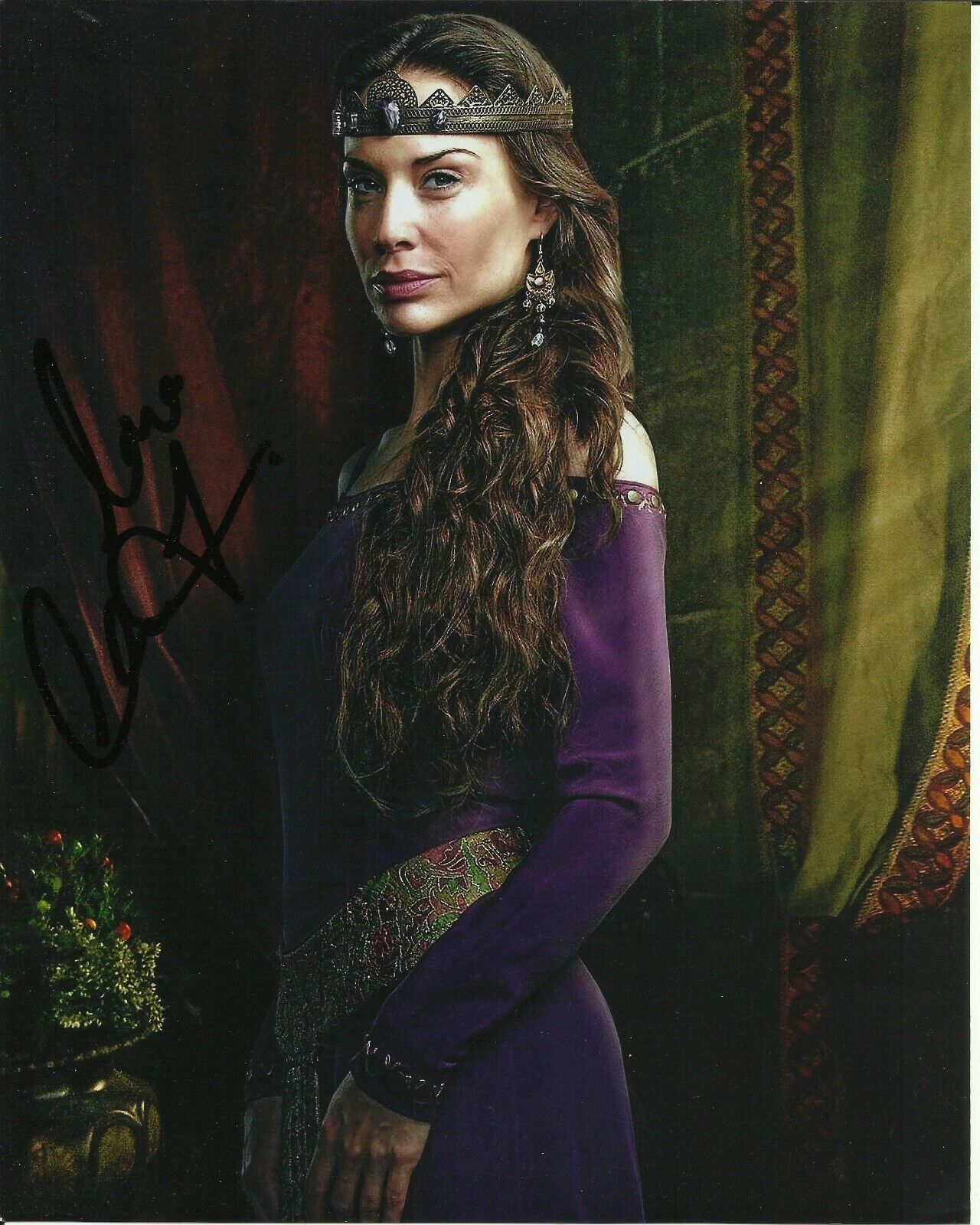 CLAIRE FORLANI SIGNED SEXY CAMELOT Photo Poster painting UACC REG 242 FILM AUTOGRAPHS