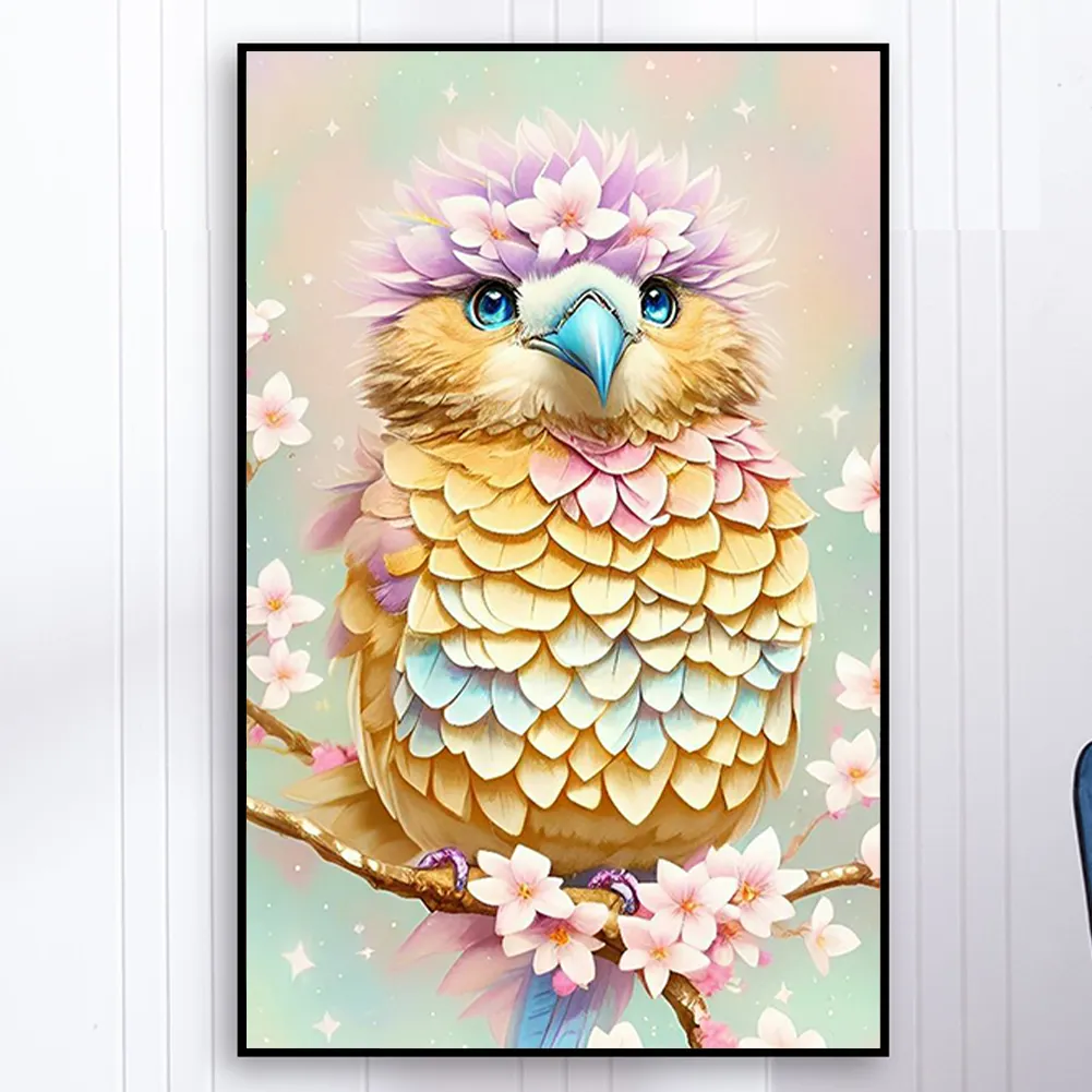 Full Round Diamond Painting 30*50cm - Owl