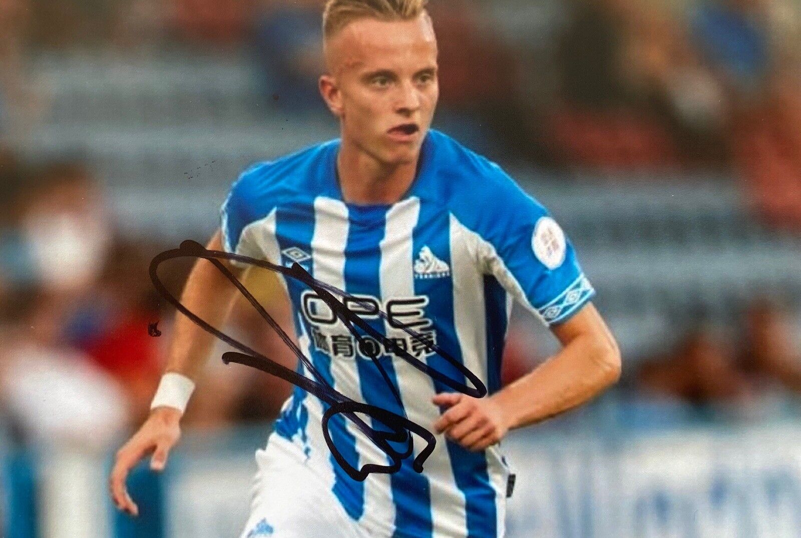 Florent Hadergjonaj Genuine Hand Signed 6X4 Photo Poster painting - Huddersfield Town 2