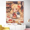 Dessert Tsukino Usagi-9CT Stamped Cross Stitch 65*80cm/25.59*31.5in(Big Size) tapestrymarket