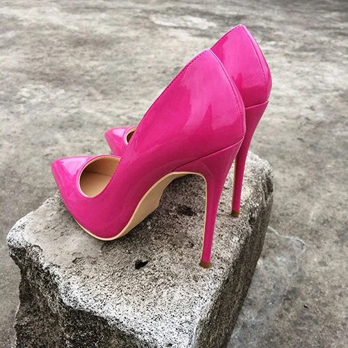 LOURDASPREC Candy Color Women's Pointed Toe High Heels Cute Stilettos Pumps Elegant Ladies Party Sweet Shoes Customized Accept