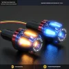 Motorcycle balance terminal, handlebar plug, handlebar stopper, decorative light