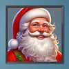 Diamond Painting -DIY Round Drill Santa Claus(40x40cm)