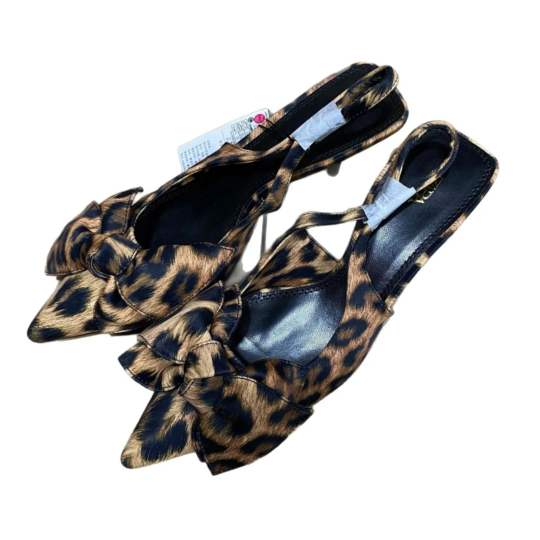 Breakj Breakj Spring New Women's Shoes Black Metal Details Decorate Round Head High Heel Elegant Fashion Sandals