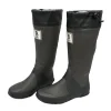 Natural rubber comfortable waterproof boots outdoor non-slip rubber rain boots