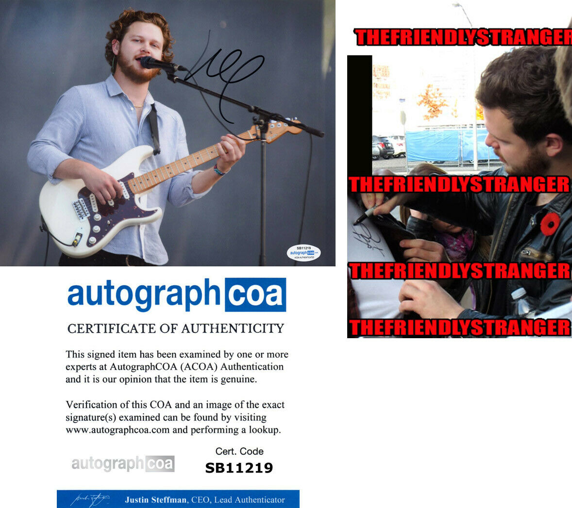 JOE NEWMAN signed Autographed ALT-J