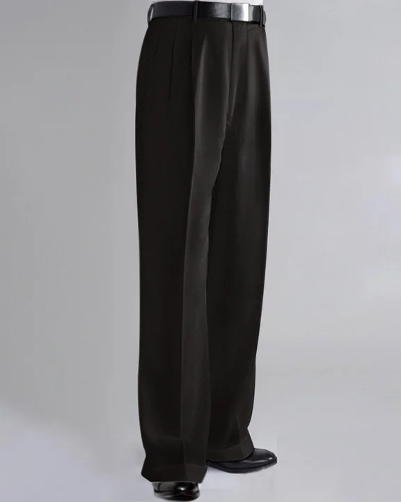 Men's Black casual trousers