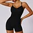Guraa Seamless Yoga Set Women Tracksuit Fitness Rompers Sexy One Piece Sports Bra Gym Push Up Workout Clothes JumpSuits Sportswear