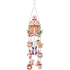 DIY Diamond Painting Double Sided 3D Wind Chime Xmas Pendant  Hanging Kit