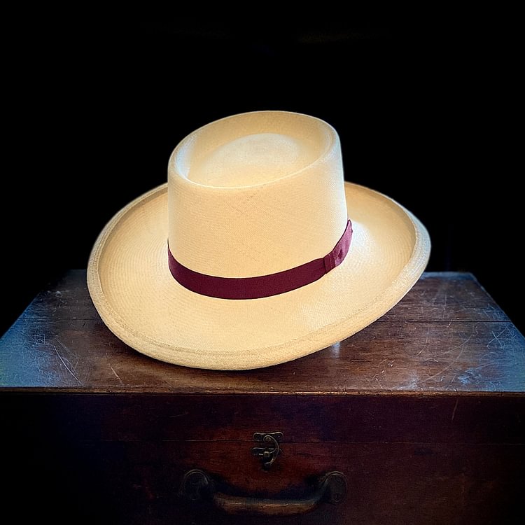 New Arrival Classical Panama Hat Escobar Natural [Free shipping and box packing]