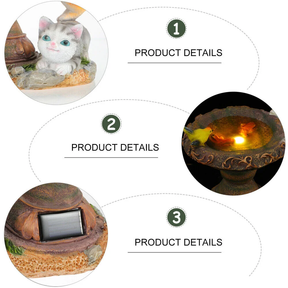Cat Solar Light Outdoor Garden Light Garden Decoration