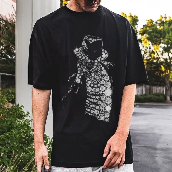 Michael Jackson Inspired Graphic Printed Men's T-shirt