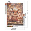 >SALE<5D DIY Full Round Drill Diamond Painting Zodiac Dragom Home Decoration 30x40cm