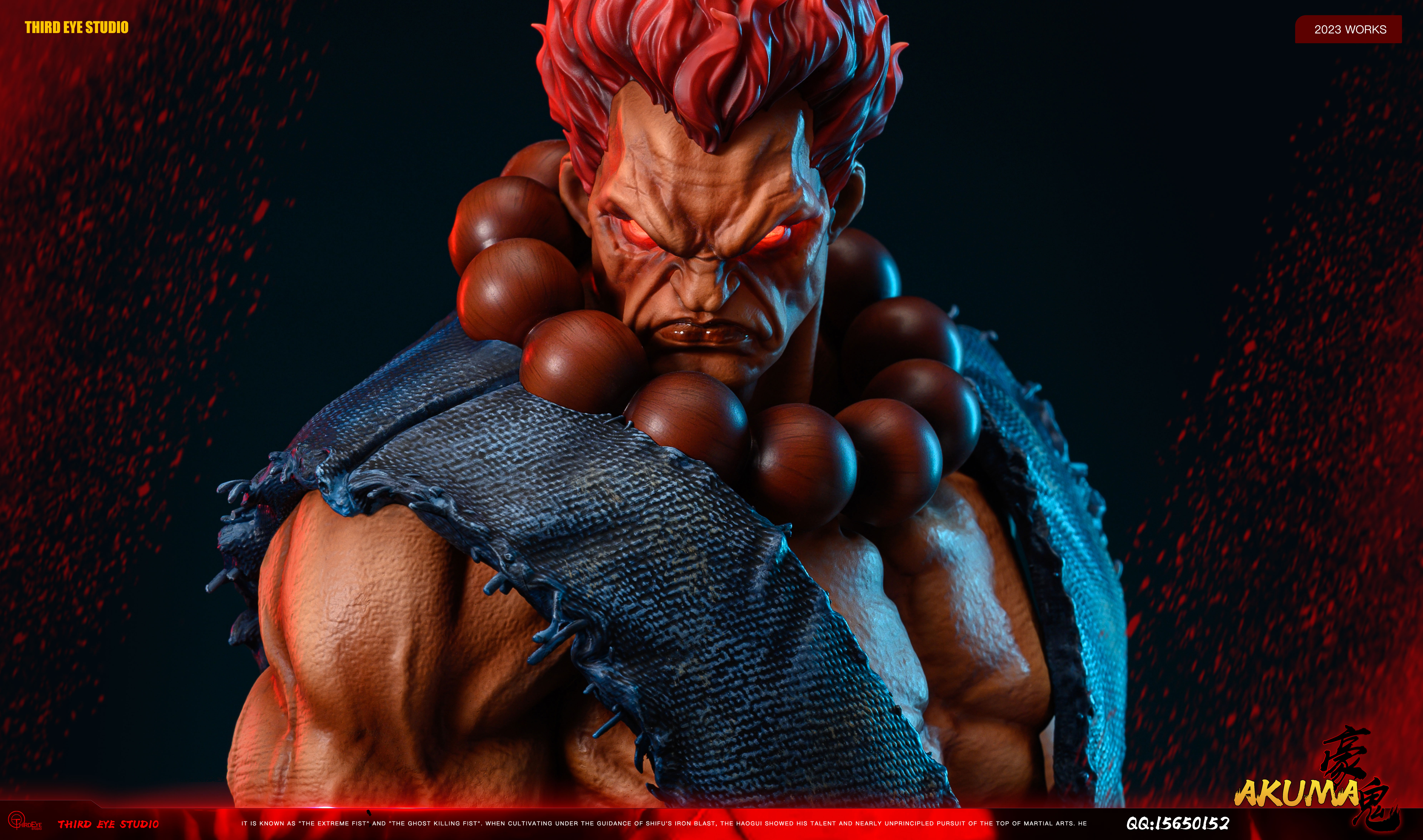 Street Fighter III 3rd Strike - Akuma 1/6 Scale Statue - Spec