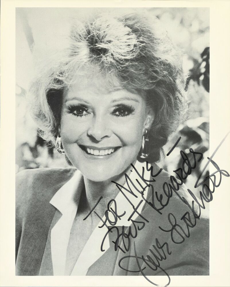 JUNE LOCKHART Signed Photo Poster painting