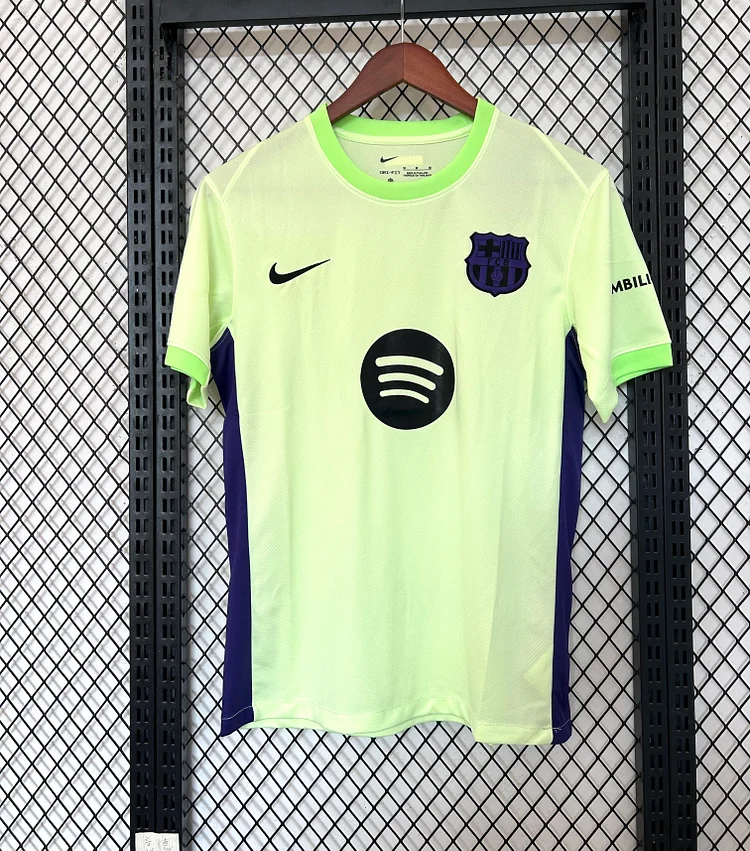2025-26 New Season - Barcelona Fluorescent Green - Jersey - Fan Edition