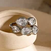 Chic Zircon 18K Golden Silver 