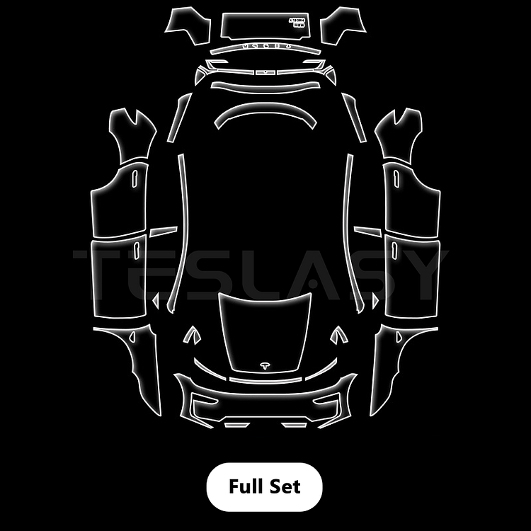 Tesla Model Y Juniper 2025+ PPF TPU Invisible Paint Protective Film Pre-Cut Full Coverage PPF Scratch Protector | Teslasy
