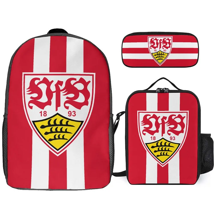 VfB Stuttgart Student Schulranzen Lunchbag Stifttasche Kombination