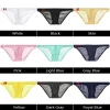 Men's Ice Silk Transparent Ultra Thin Sexy Briefs