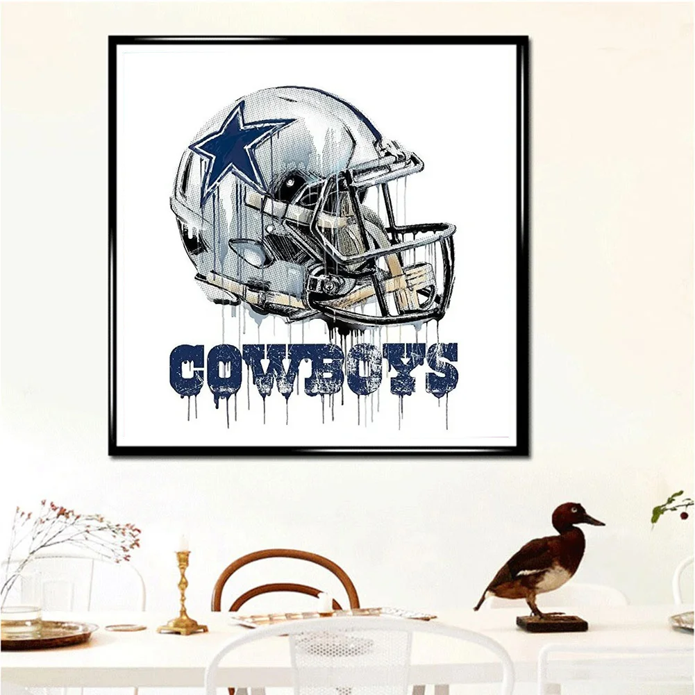 Buy Dallas Cowboys Full Drill Square/round Diamond 5D DIY Diamond