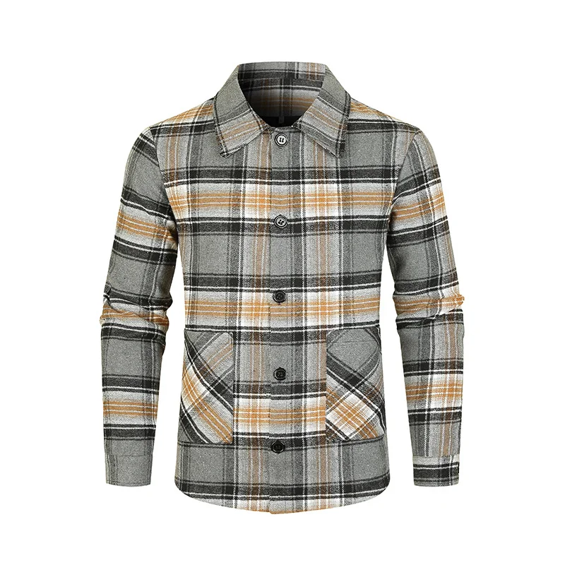 Woolen Vintage Check Jacket