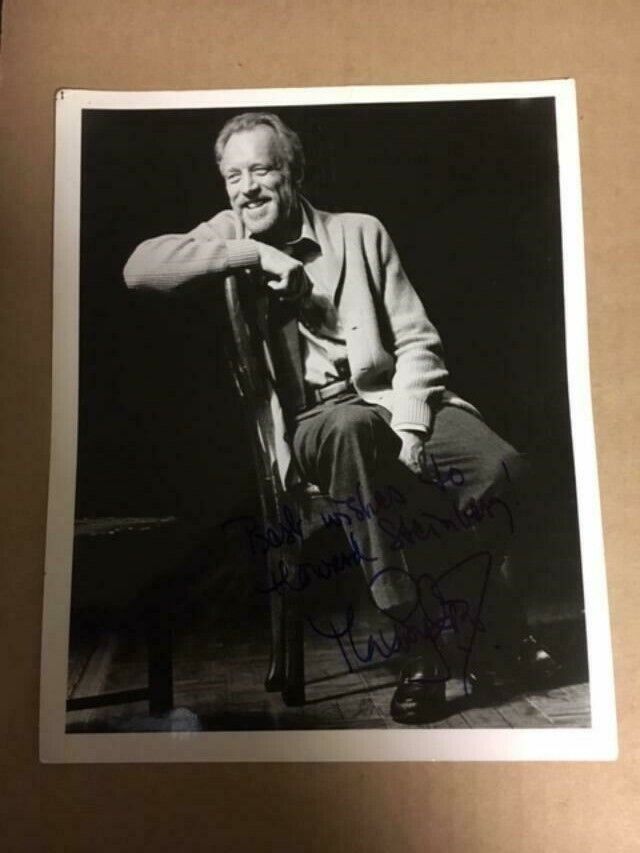 Max Von Sidow Rare Signed Early Vintage 8x10 Photo Poster painting JSA Precertified