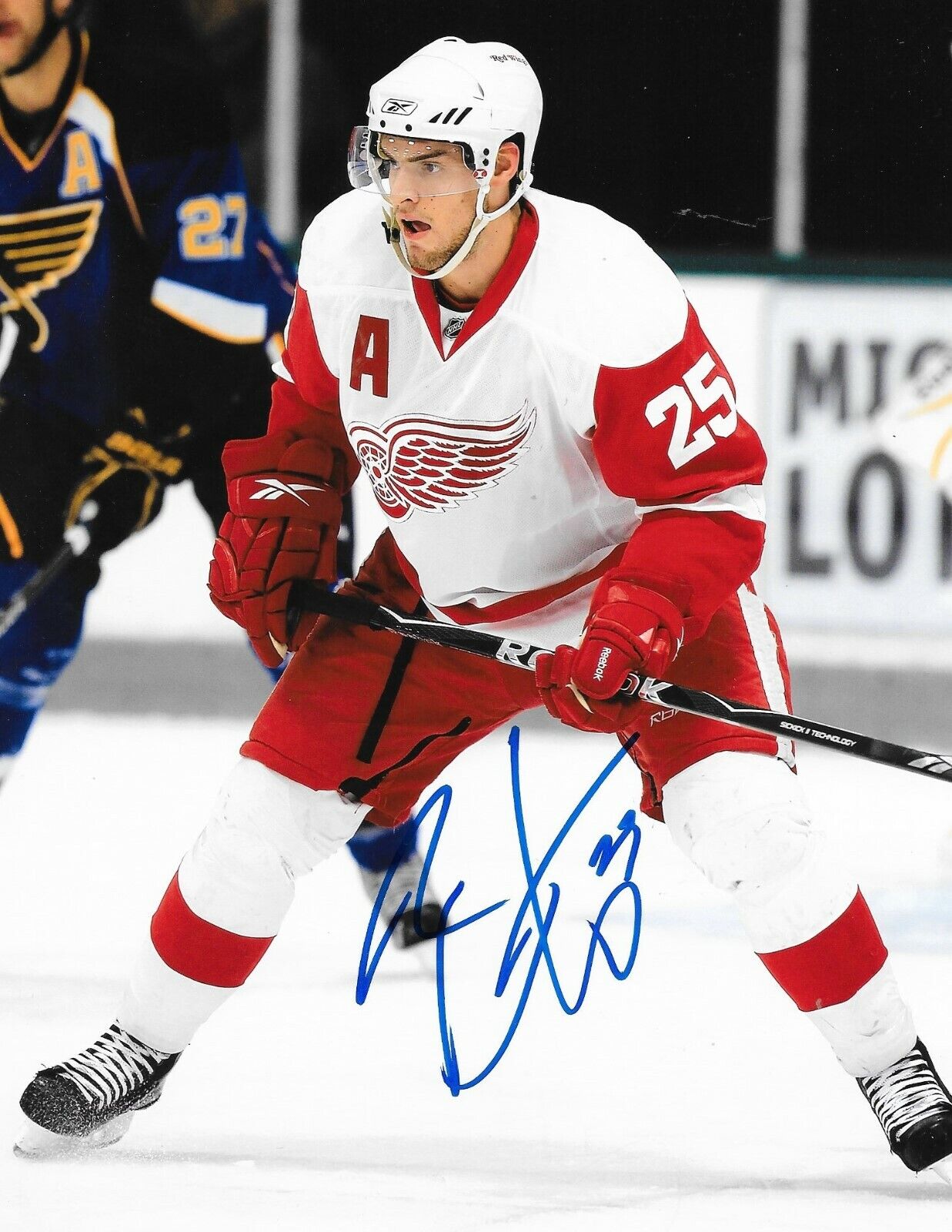 Brian Lashoff signed Detroit Red Wings 8x10 Photo Poster painting autographed 3