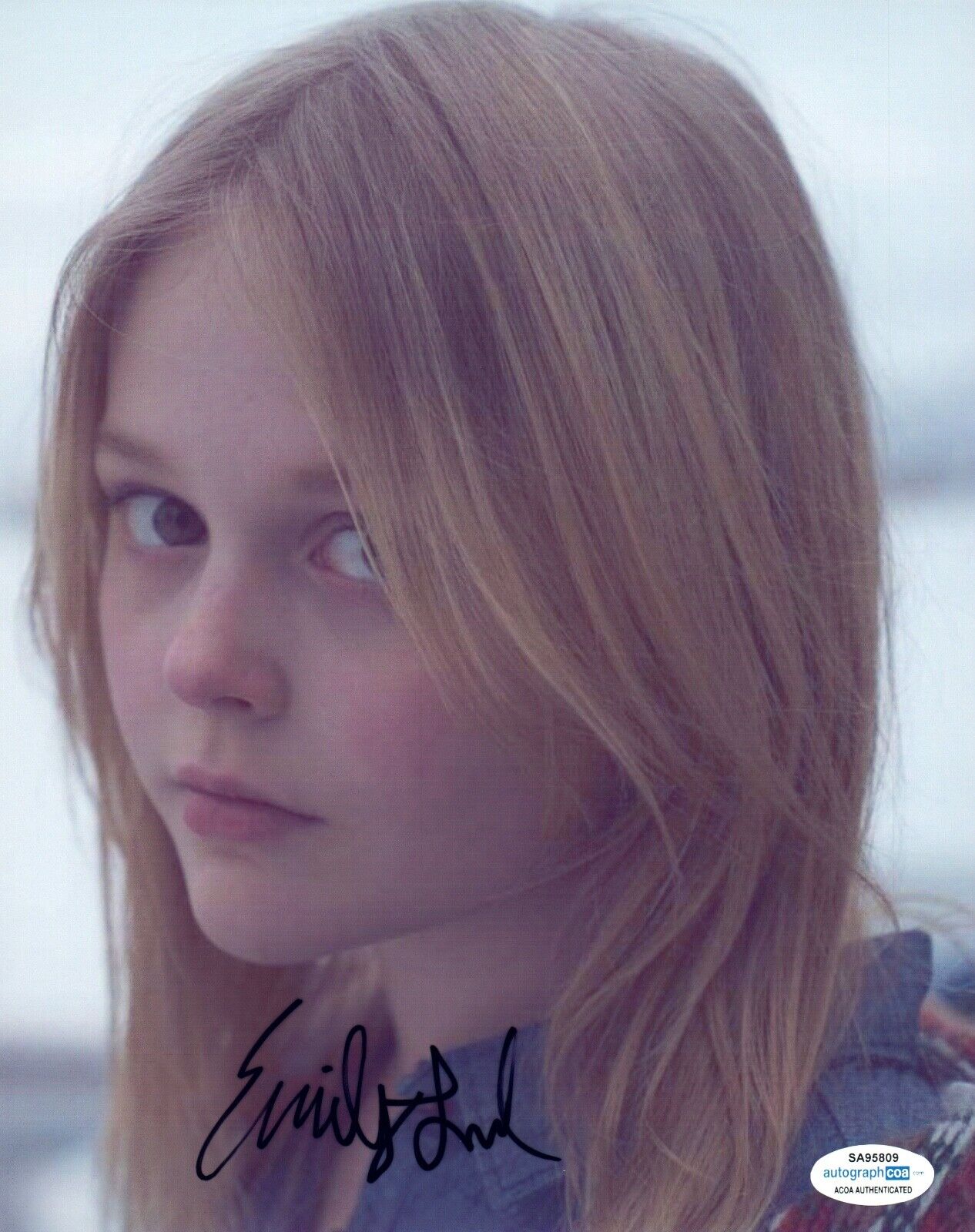 Emily Alyn Lind Signed Autographed 8x10 Photo Poster painting Doctor Sleep Revenge ACOA COA