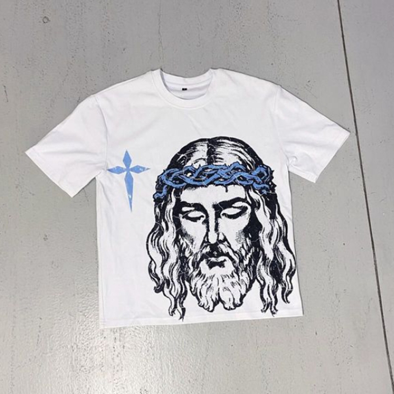 VintageThe Way Jesus Graphic 100% Cotton Short Sleeve T-Shirt / TECHWEAR CLUB / Techwear