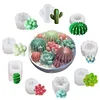9PCS DIY Craft Molds Aromatherapy Candles Molds for Scented Candles Soaps Making