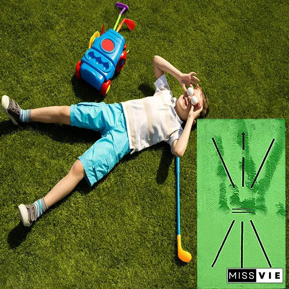 Golf Training Mat Auxiliary Mat For Golf Practice Training