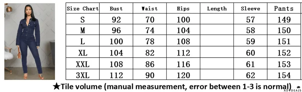 Winter Formal Blue Button Up Denim Jumpsuit