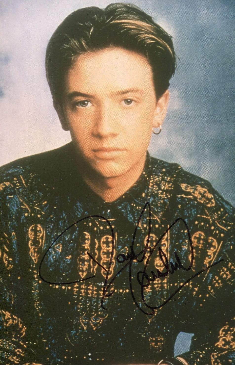 David Faustino ACTOR & MUSICIAN autograph, signed Photo Poster painting