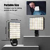 Magsafe magnetic mobile phone fill light，128 LED Camera Light 3 Light Modes