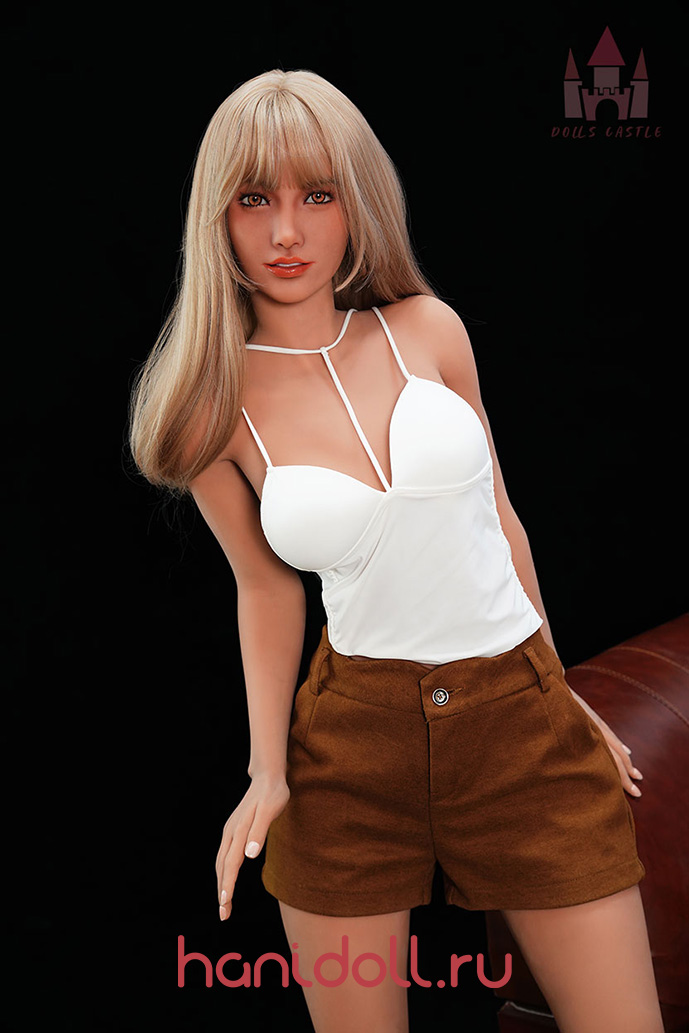 ‌Dolls Castle 163cm Реалистичная TPE Кукла Блондинка с Натуральными Изгибами и Большой Грудью DC163 [Индивидуальный заказ]