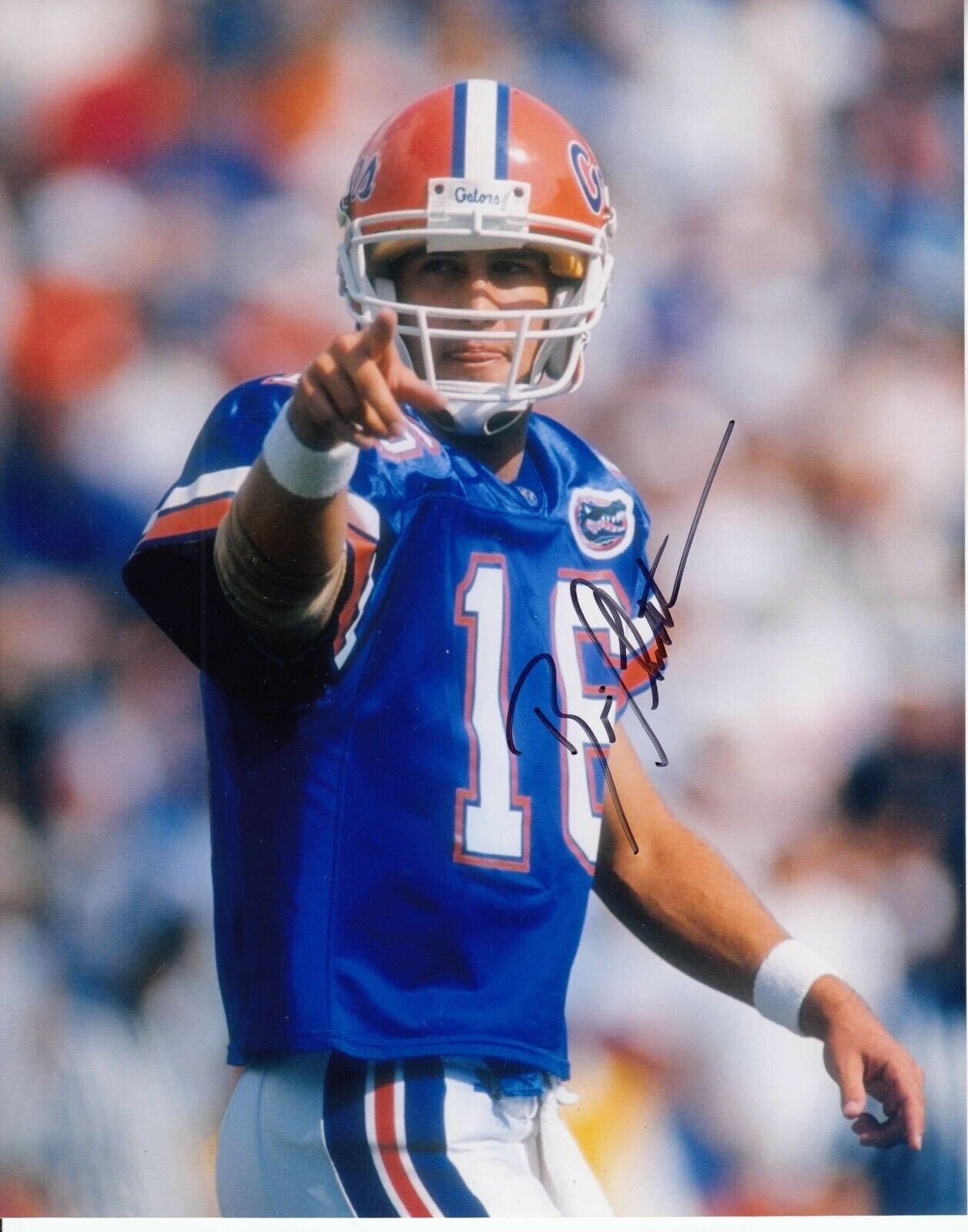 Brian Schottenheimer #0 8x10 Signed Photo Poster painting w/ COA Florida Gators