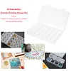 28 Lattices Transparent Container Diamond Painting Accessories Storage Box