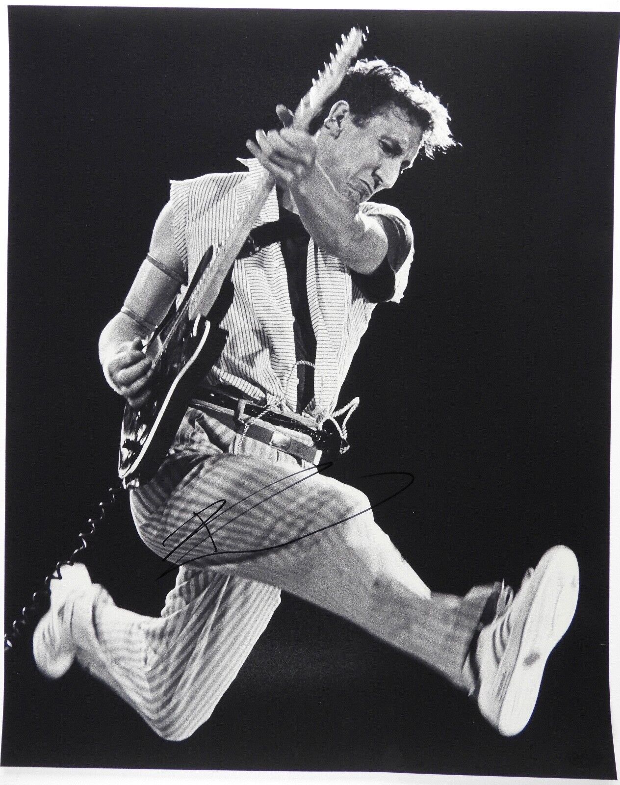 Pete Townshend The Who 16 x 20 Photo Poster painting JSA Full Letter COA HUGE