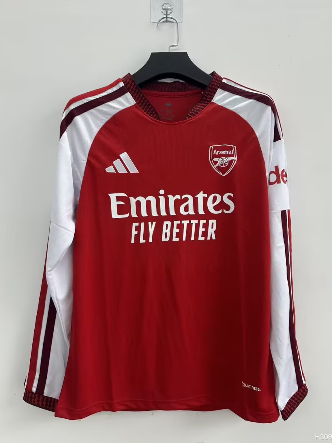 26/27 Arsenal Home Long Sleeve Thai version football shirt