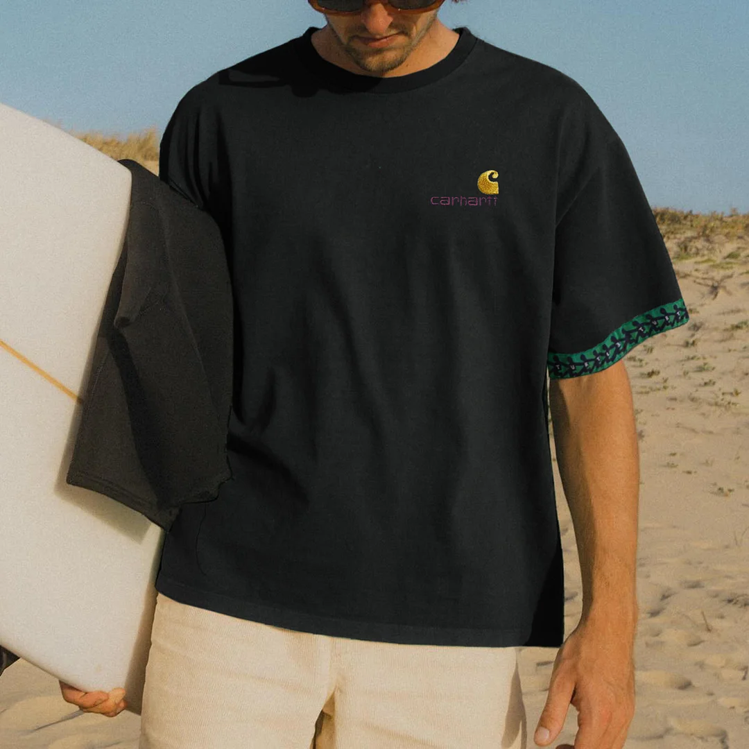 Retro Surf T-Shirt Unisex Street Retro Skateboard T-Shirt / DarkAcademias /Darkacademias