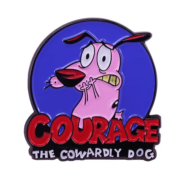 Foto del pin Brave Scared Dog
