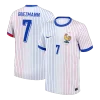 GRIEZMANN #7 France Away Soccer Jersey 2024