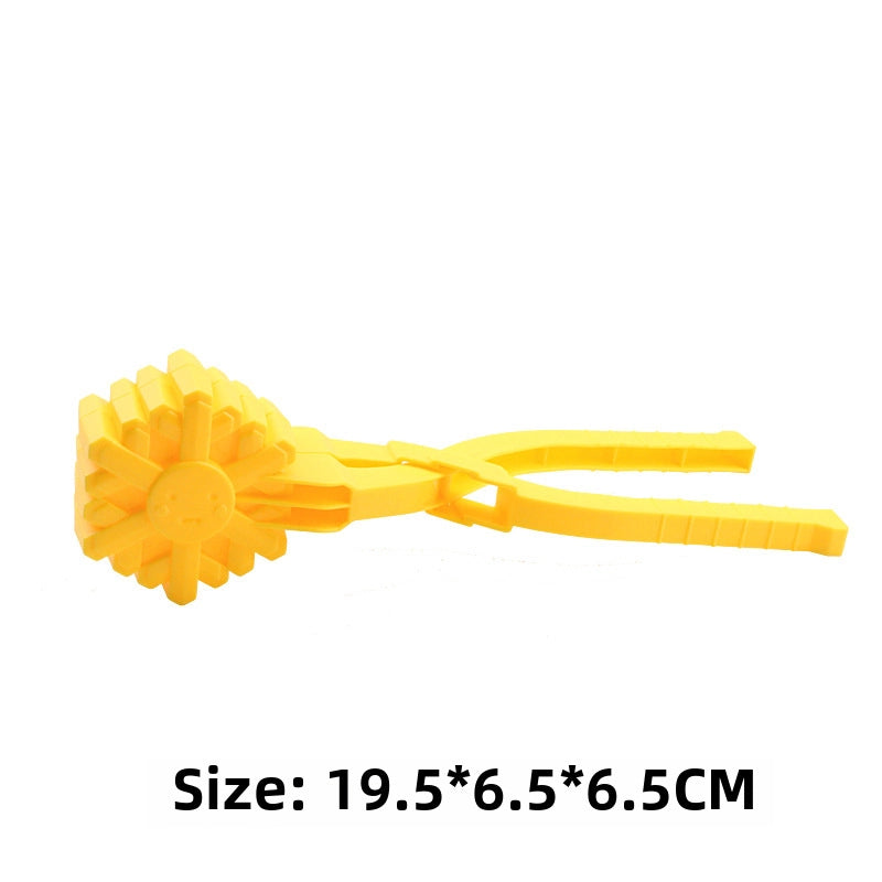 Children’s Winter Outdoor Toy Snow Clip Snowball Fight Artifact Snowflake Love Snowball Clip Play Snow Toy Sand Mold